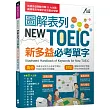 圖解表列NEW TOEIC新多益必考單字【書＋1片DVD-ROM電腦互動光碟（含朗讀MP3功能）】