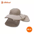 WildLand 中性抗UV折疊式遮陽帽W1027 / 城市綠洲(UPF30+、防曬、防紫外線、機能帽)62黃卡其