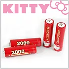 Hello Kitty 2000mAh低自放鎳氫充電電池組(KT-TG014)