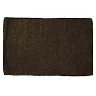 [MUJI 無印良品]羊毛原色平織地毯/棕色/50×80