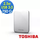 TOSHIBA Canvio Connect 7500GB USB3.0 2.5吋行動硬碟白色