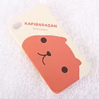 Kapibarasan 水豚君iPhone4/4S保護套。明星臉。米