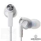 鐵三角Audio-Technica ATH-CK323M 白色 WH 耳道耳機