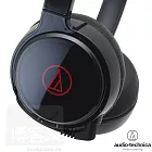鐵三角Audio-Technica ATH-WM77 黑色BK 可自由替換的雙色機殼 頭戴式捲線耳機