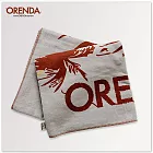 ORENDA 棕梠樹長纖維吸水海灘巾FREE淺灰