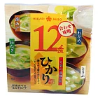 日本《HIKARI》陽光(12食)味噌湯-綜合