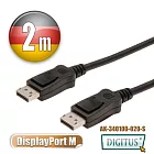 曜兆DIGITUSDisplayPort-2公尺圓線(公-公)