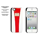 Aston Martin Racing iPhone 5 專用真皮背殼 - 賽車系列耀眼紅