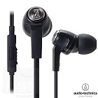 日本鐵三角 Audio-Technica ATH-CK323iS 黑色BK 智慧型手機專用 耳道耳機