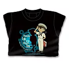 名偵探柯南劇場版-絕海的偵探-T恤(1)-L黑色