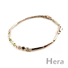 【Hera】赫拉 韓國飾品水鑽耀眼手鍊(玫瑰金)