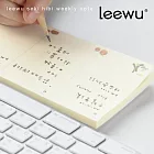 leewu 節氣日日週記本