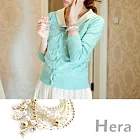 【Hera】赫拉 韓國飾品多層珍珠墜物手鍊六件組(魅影金)