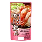 日本【牡丹峰】火鍋高湯包-蟹肉鍋(醬油味)