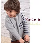 精品童裝yoyo&nana-sporty刷毛保暖上衣-13376-灰色-120cm120灰色