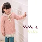 精品童裝yoyo&nana-可愛公主蕾絲洋裝-18532-粉色-100cm100粉紅色