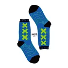 【Nori socks】2014 〞World Tour〞 「環遊世界」 荷蘭 阿姆斯特丹款 (Nederland Amsterdam) / 藍色藍色