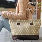 Uptrend□TOTE□BAG‧麂皮絨手作風/希臘雪球餅乾(拿鐵)□□□□□□□□