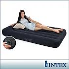 【INTEX】舒適型內建電動幫浦充氣床墊-單人加大-寬99cm-有頭枕