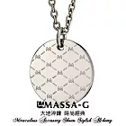 MASSA-G Deco純鈦系列【M. Class】純鈦項鍊(M01男墬)S-45cm