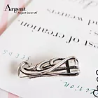 【ARGENT銀飾】「十字羽翼(染黑款)」純銀鈔票夾