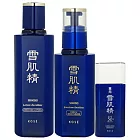KOSE高絲 雪肌精完美精華清透保養三件組