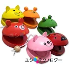 【小小音樂家】3入 立體木製歡樂動物造型響板