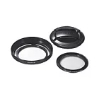 Fujifilm 鏡頭遮光罩&保護濾鏡 LHF-X20(富士X20用遮光罩)黑