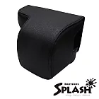 SPLASH 手工皮套 For SONY NEX-5R 自動變焦鏡 (16-50mm ) 黑