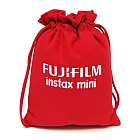 FUJIFILM instax mini 不織布原廠拍立得相機袋/火焰紅