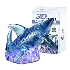 3D Crystal Puzzles 霸王鯊 (8cm系列-37片)3D立體拼圖
