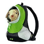 【Crazy Paws】運動風寵物背包 綠 (S)
