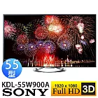 【送精緻桌裝】SONY KDL-55W900A 新力 55型 3D 高畫質數位液晶電視*日本製【公司貨】附贈 主動式3D眼鏡x4.