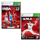 XBOX360 NBA 2K13 + MLB2K13 (中英合版/英文版)