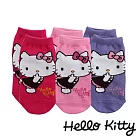 Hello Kitty凱蒂貓-俏皮比手指棉質童襪6入(15-22cm)