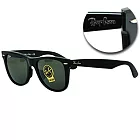 【Ray Ban】Wayfarer 太陽眼鏡亞洲版 RABA-2140F-901-54 (大版)