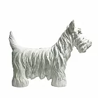 蘇格蘭梗犬造型擺飾-雅白色