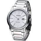 CITIZEN Eco-Drive 光電時尚紳士錶 AW1210-58A