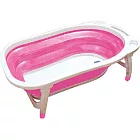 AJ Hippo 小河馬摺疊式浴盆(粉色)