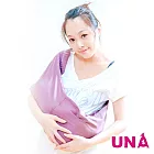 【Una】無環哺乳嬰兒揹巾-五彩繽紛系列〔葡萄紫〕M葡萄紫