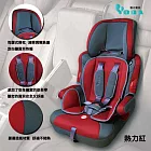 YODA 成長型輔助器車安全座椅-熱力紅