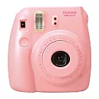 (平行輸入)FUJIFILM instax mini 8 拍立得相機-送自拍鏡+mini8 束口袋/粉色