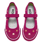 See Kai Run 外出鞋-瑪莉珍帆布鞋-小星星(紅莓)10紅