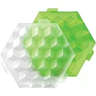 《LEKUE》方磚製冰盒(綠S)