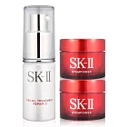 SK-II 青春精華露(15ml)+肌源新生活膚霜(15g)*2