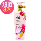 《韓國LG》明星愛用ReEn滋潤秘策髮根強化白檀香香氛洗髮精550ml*3瓶入