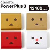 日本cheero第三代阿愣 13400mAh 智慧型行動電源-跑車紅