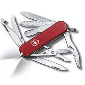 VICTORINOX 迷你16用冠軍LED燈瑞士刀                              紅