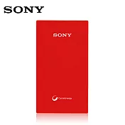 SONY 5000mAh CP-V5A 繽紛色系 行動電源紅色