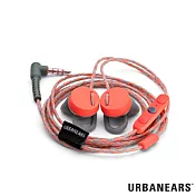 Urbanears 瑞典設計 Active Reimers 運動款入耳式耳機( Android版) - 奔騰紅奔騰紅